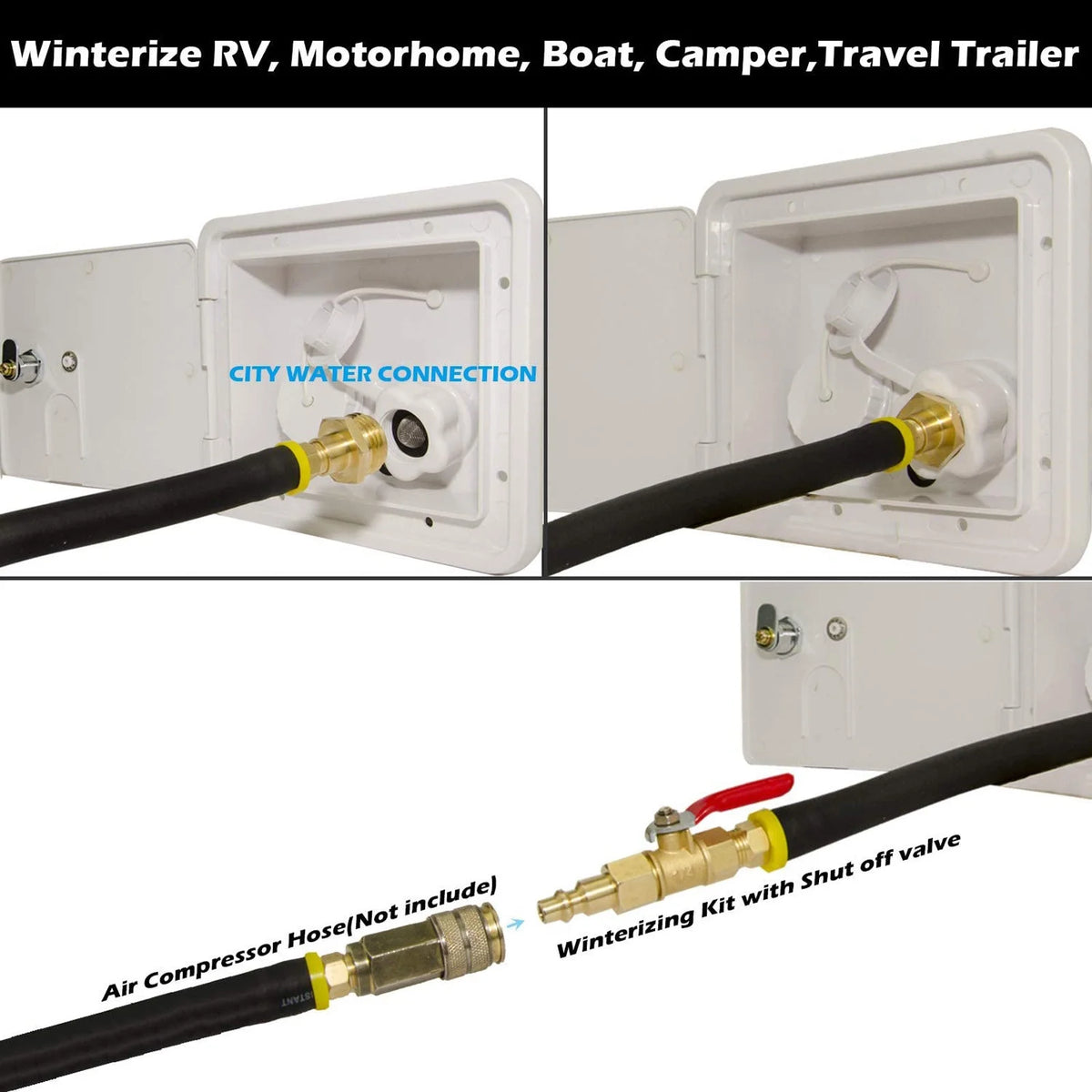 water quick-connect adapter plug for hose X80590