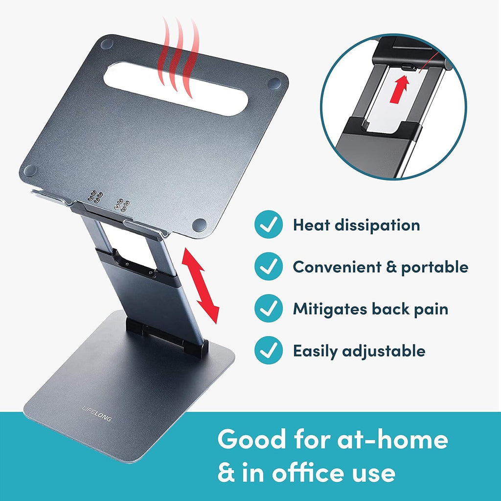Adjustable Laptop Stand with Faraday Bags D430341