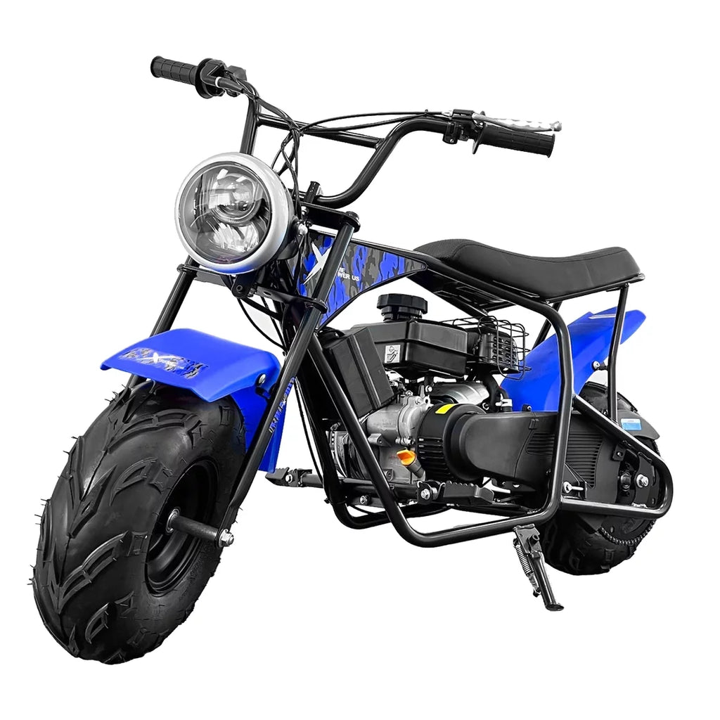 Blue 99cc Off-Road Mini Bike H922