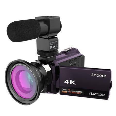 4K 1080p 48MP WiFi Digital Video Camera Camcorder T399