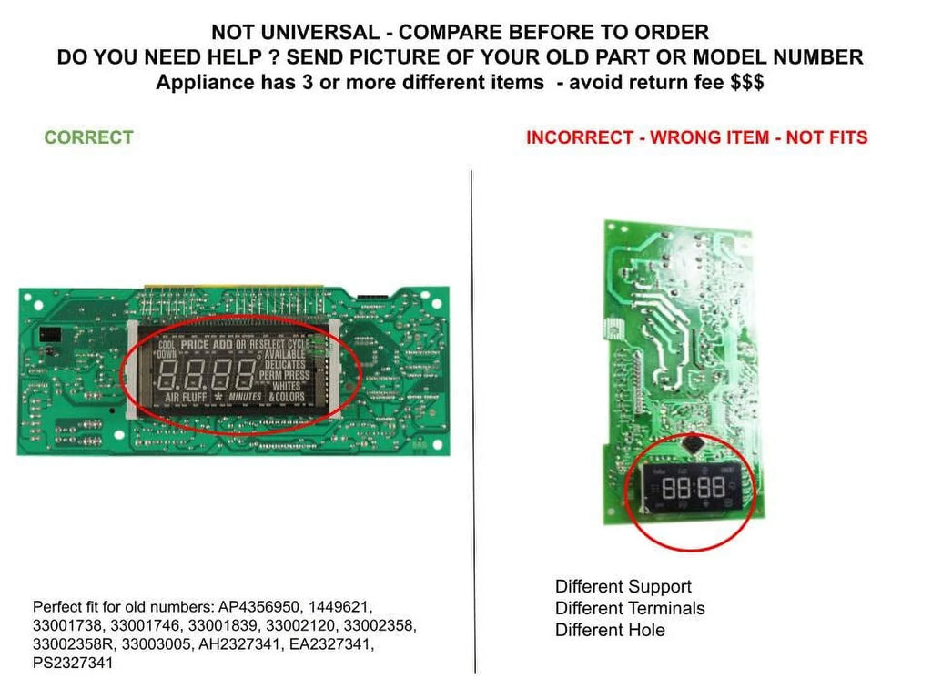 Electronic Control Board N207917