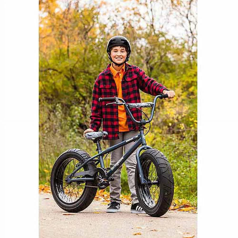 Black/Gray 20" Fat Tire Mountain Bike I2068