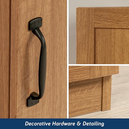 Highland Oak Storage Cabinet W433