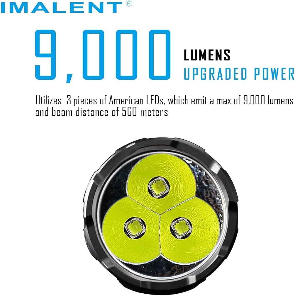 9000 Lumens Rechargeable Led Tactical Flashlight R895669