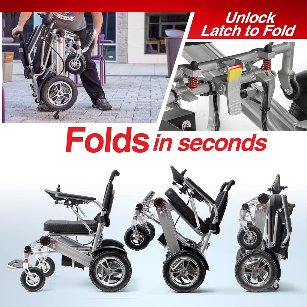 Gray Electric Wheelchair J785807