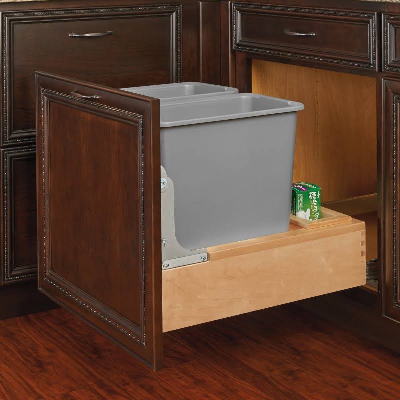 Double 30 Quart Pullout Waste Container X793399