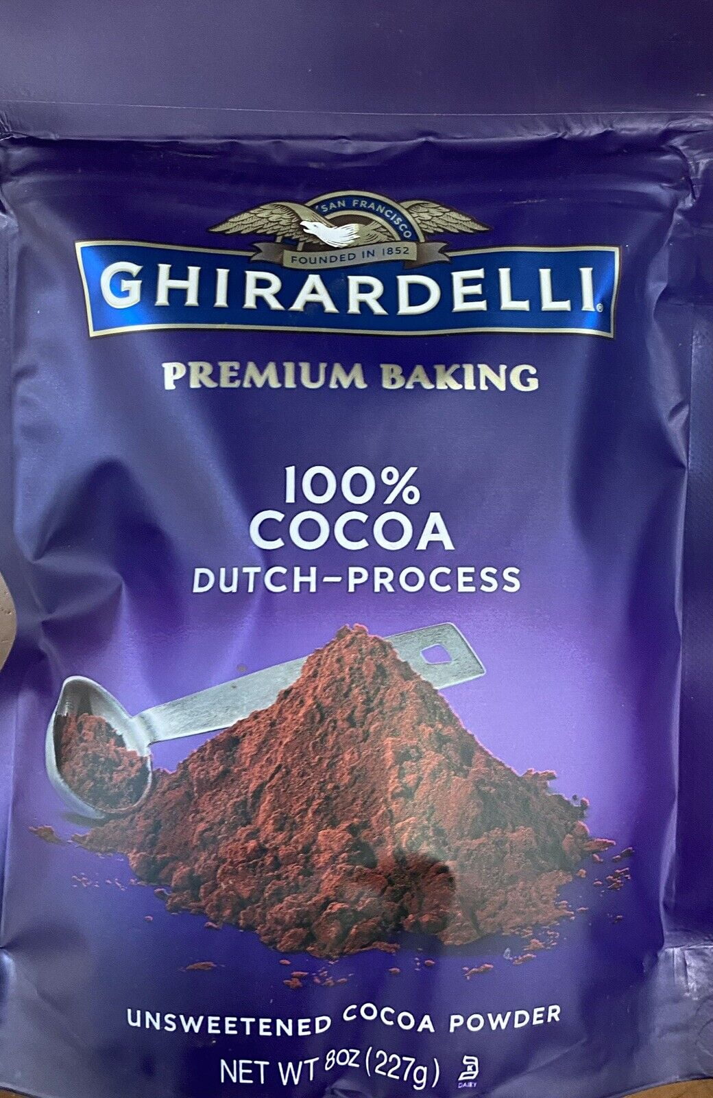 DUTCH PROCESS 100% Unsweetened Cocoa Powder 8 oz N637308