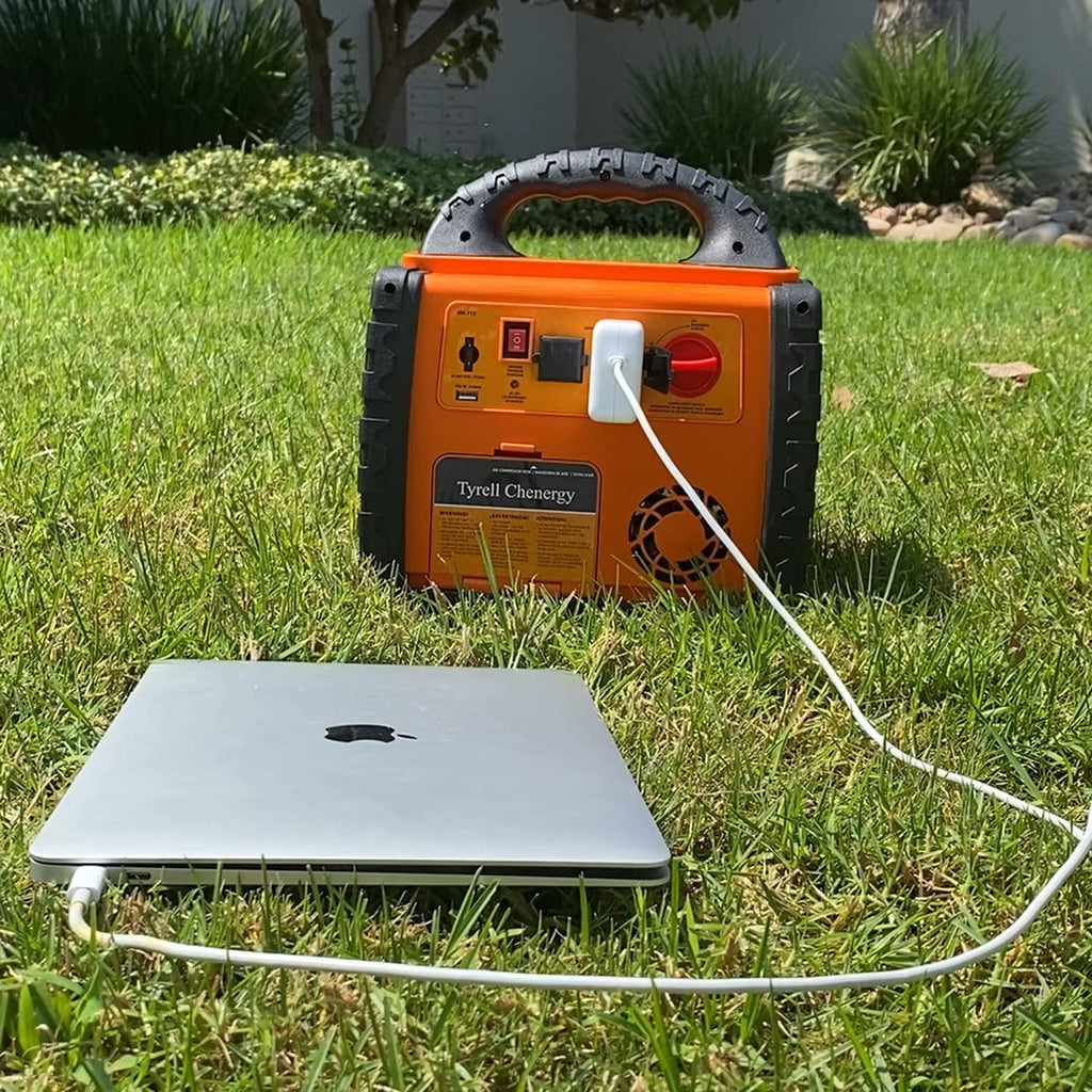 Portable Car Jump Starter 1400 Amp Power Station with AC Outlets 400W X761056