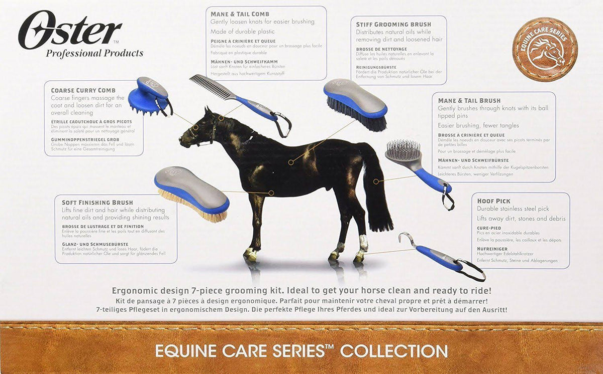 7-Piece Blue Grooming Kit X5909