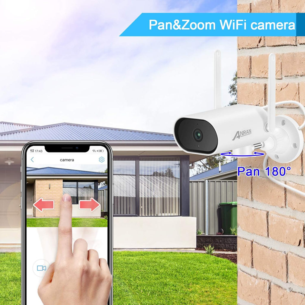 8 Channel 2K Wireless Security Camera System with 1TB Hard Drive C156105