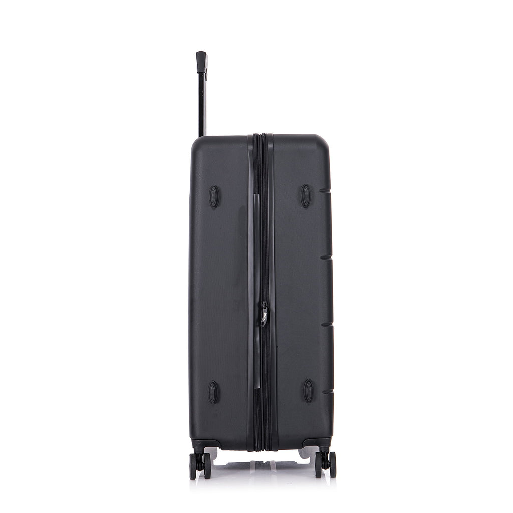 Black 28" Hardside Lightweight Luggage with Spinner Wheels Q358