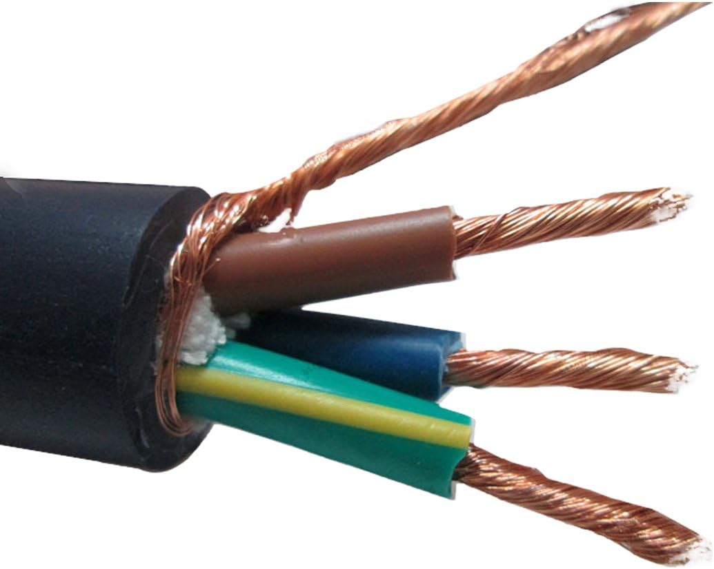 3.3FT 10AWG AC Power Cable with US Plug IEC Connector Q5265