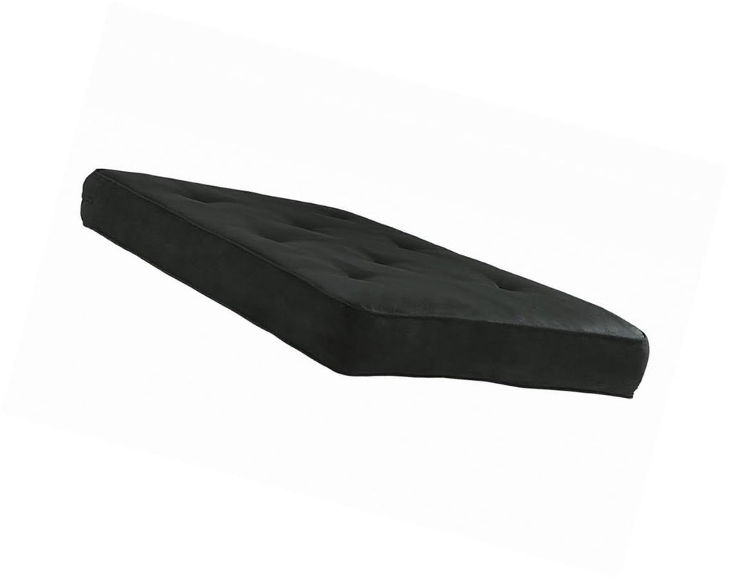 8-Inch Independently Encased Coil Futon Mattress Full Size Black I9623