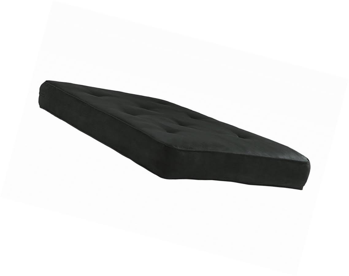 8-Inch Independently Encased Coil Futon Mattress Full Size Black I9623
