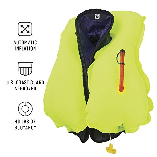 Automatic/Manual Inflatable PFD Life Jacket B26485