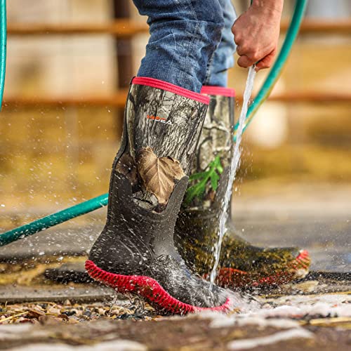 Waterproof Insulated Rubber Neoprene Knee High Work Boots R674634