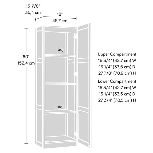 Highland Oak Storage Cabinet W433