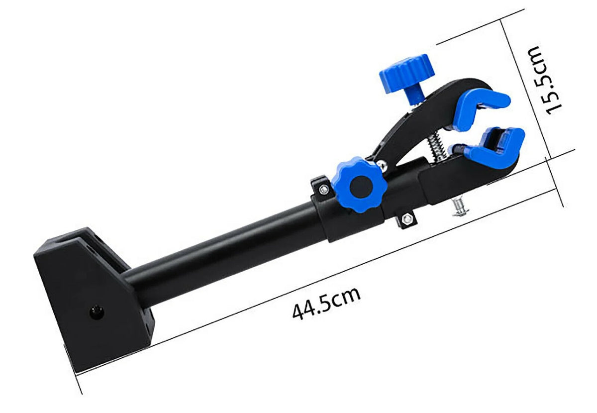 Wall Mount Bike Repair Stand Folding Clamp Cycle Bicycle Display Rack N21361