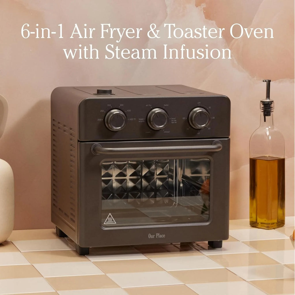 6-in-1 Air Fryer & Toaster Oven with Steam Infusion P98400