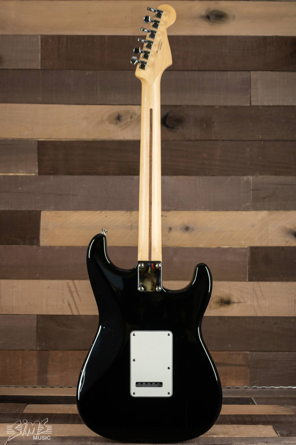 Black Left-Handed Electric Guitar A63717