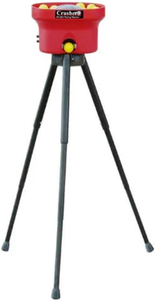 Mini Lite-Ball Pitching Machine with Steel Tripod & 8 Hour Battery U740198