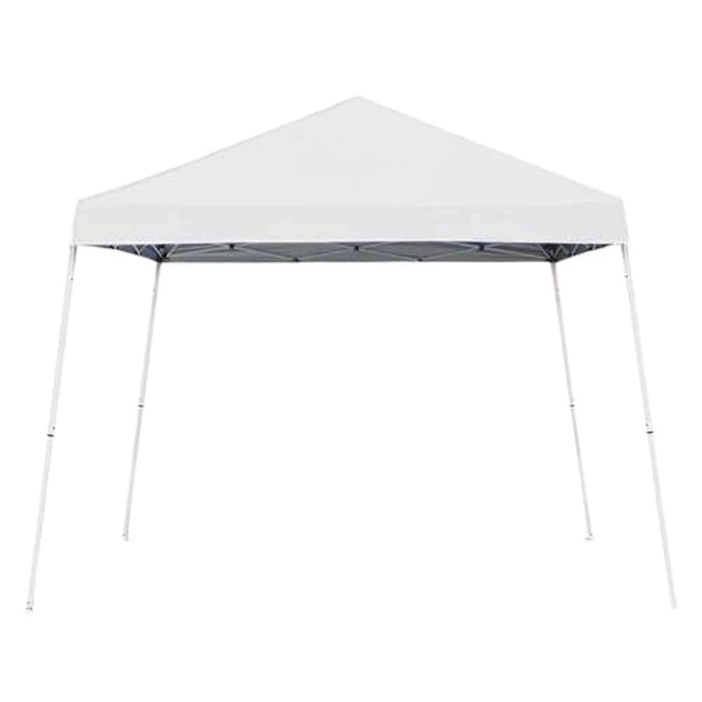 10 x 10 Angled Leg Instant Canopy Tent Shelter, White D19781