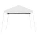 10 x 10 Angled Leg Instant Canopy Tent Shelter, White D19781