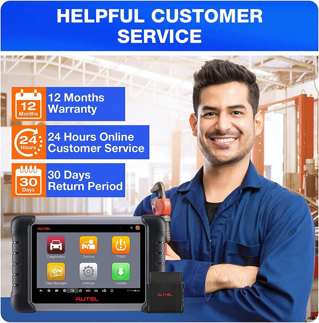 OBD2 Diagnostic Tool with TPMS and Sensor Programming F8610