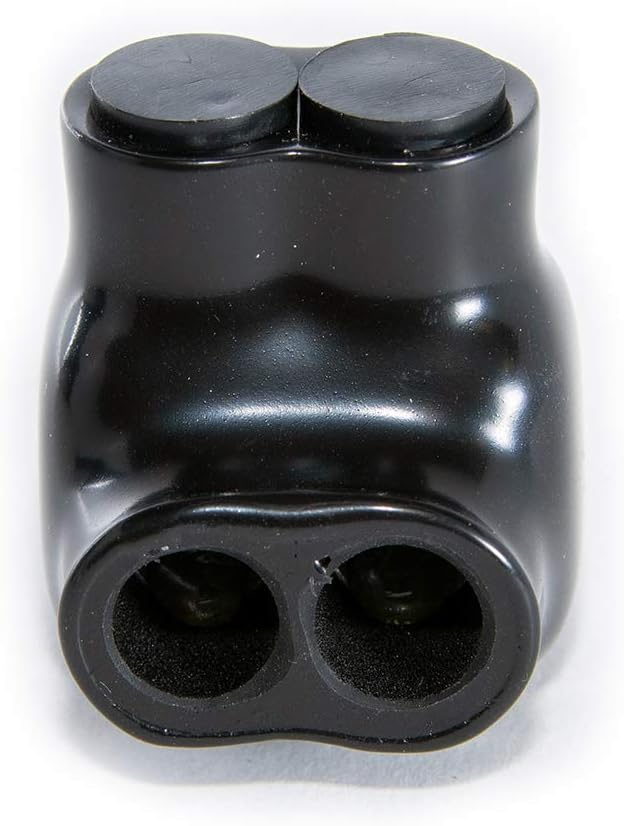 Black Insulated Multi-Tap Connector 12 Pack T771321
