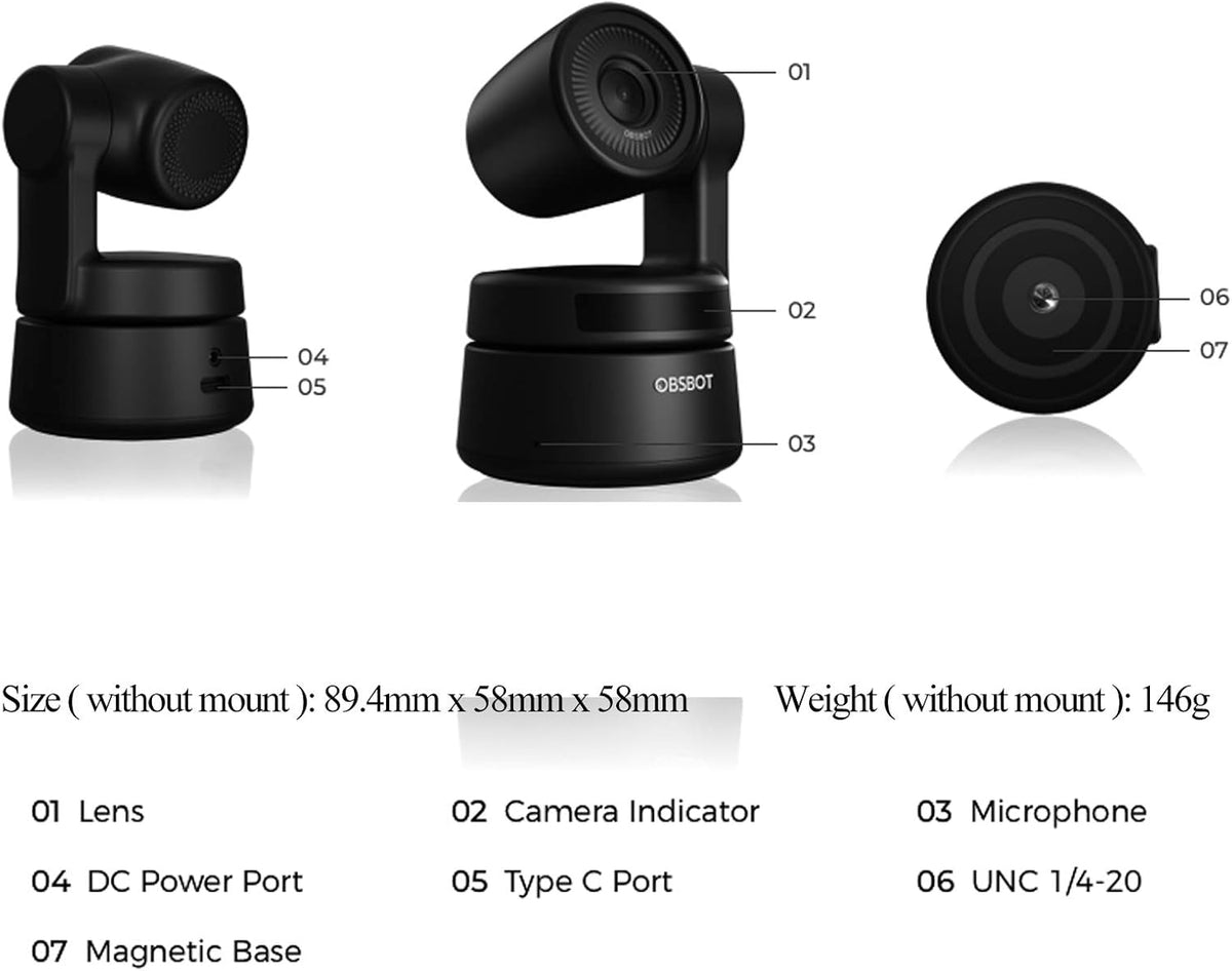 Full HD 1080p PTZ Webcam A42758