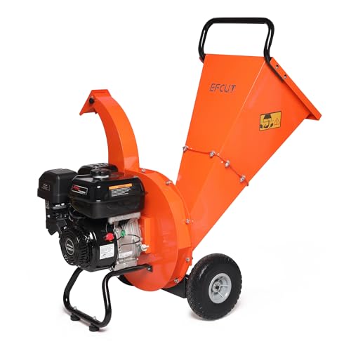 7 HP 212cc Gas Powered Wood Chipper Shredder Mulcher C407