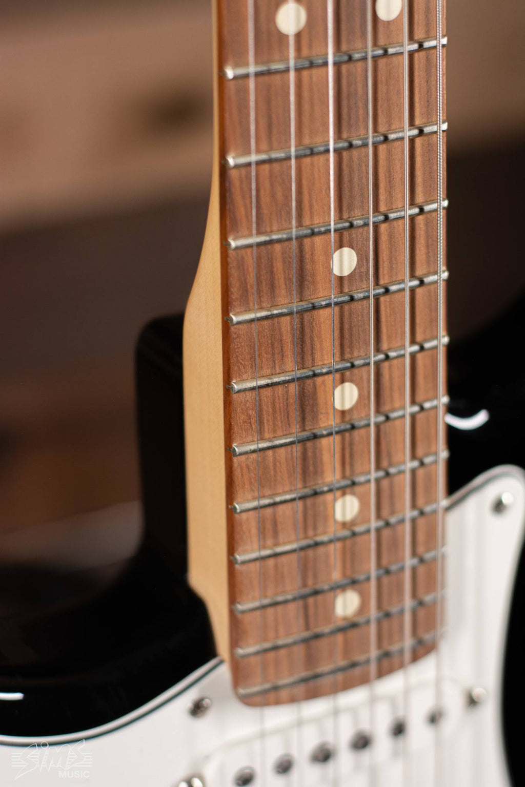 Black Left-Handed Electric Guitar A63717