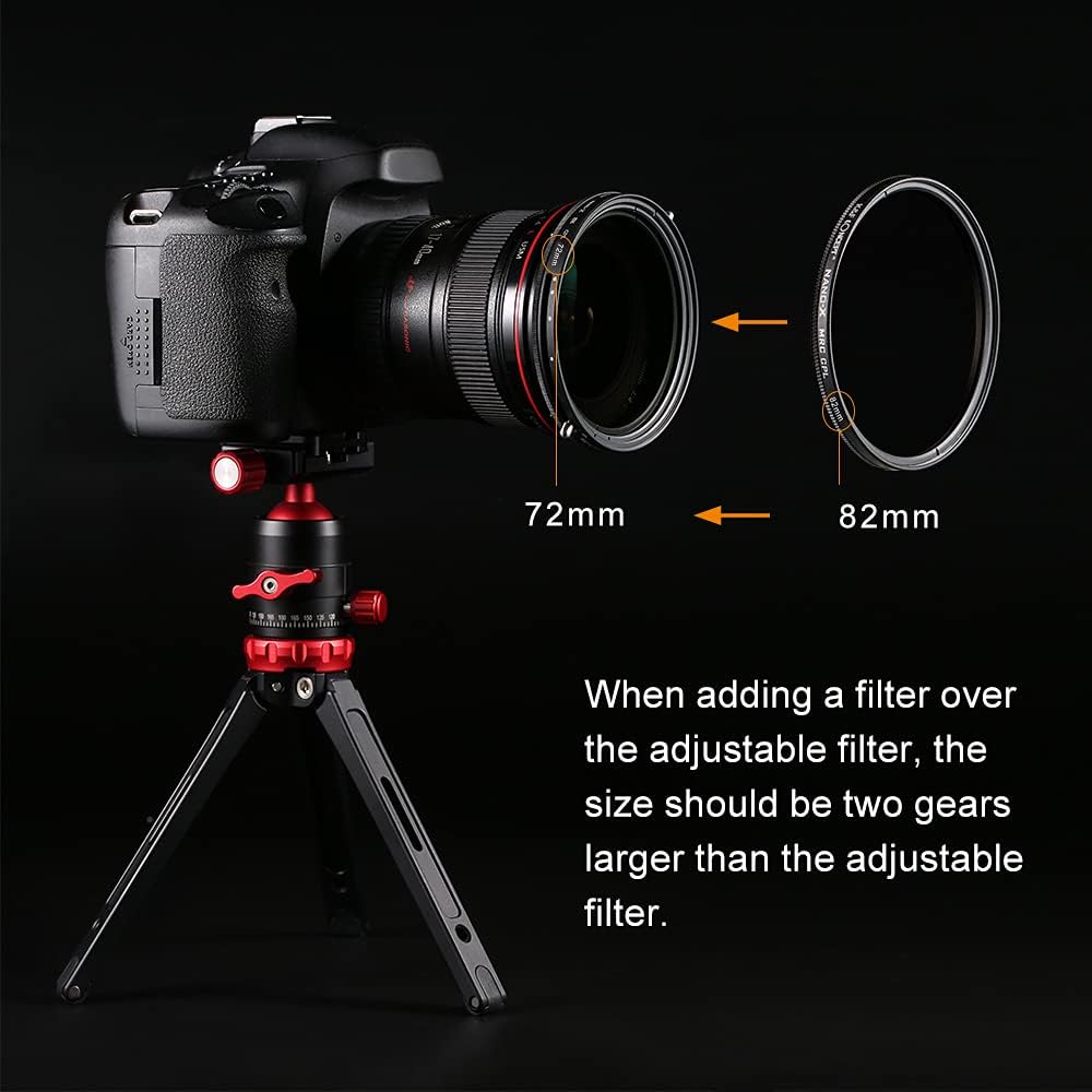 62mm Variable ND and CPL Filter 2 in 1 V703932