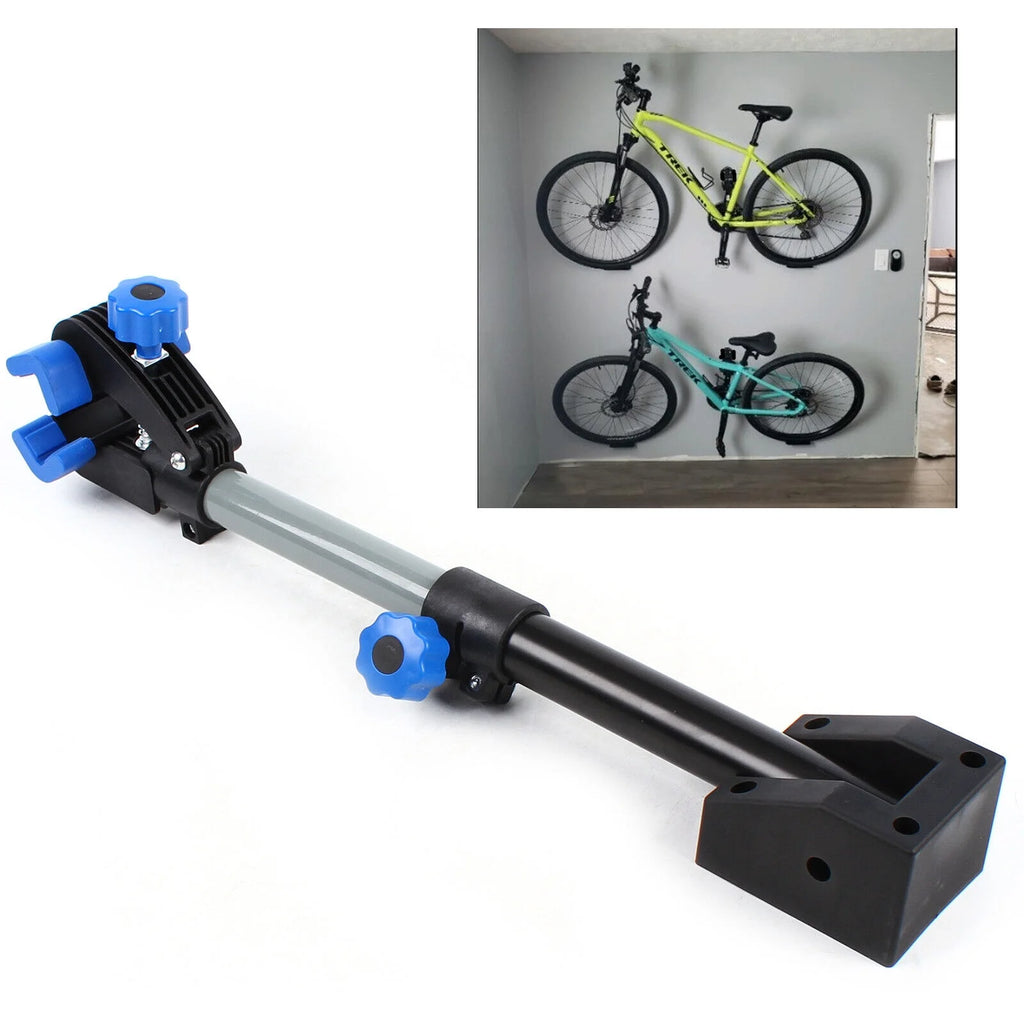 Wall Mount Bike Repair Stand Folding Clamp Cycle Bicycle Display Rack N21361