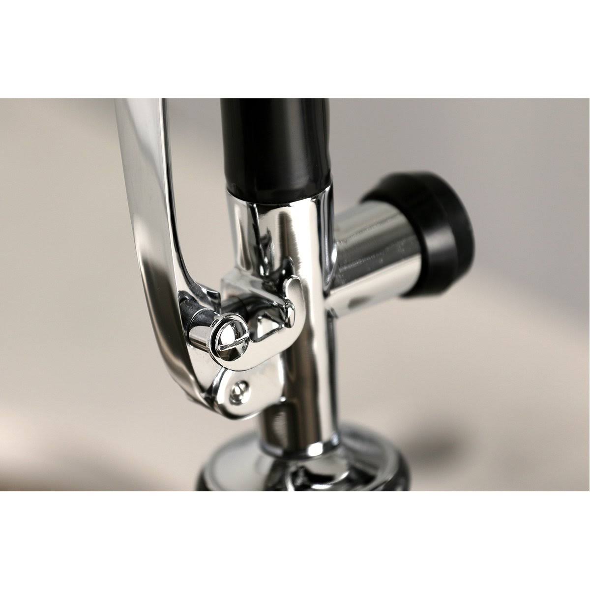 Single-Handle Pre-Rinse Kitchen Faucet Brushed Brass F24254