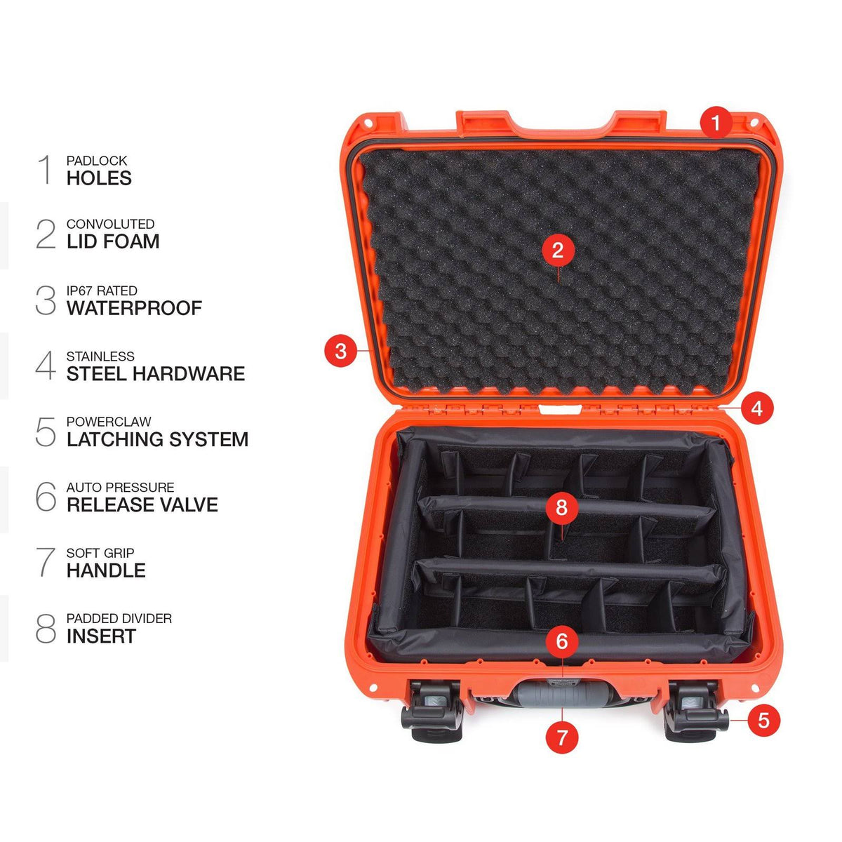 Orange Padded Case N4168