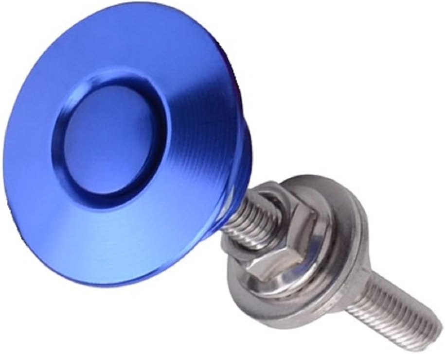 2 Pack Quick Release Latch Lock Clip Push Button Bonnet Kit 1.25in/32mm Aluminum Alloy L97412