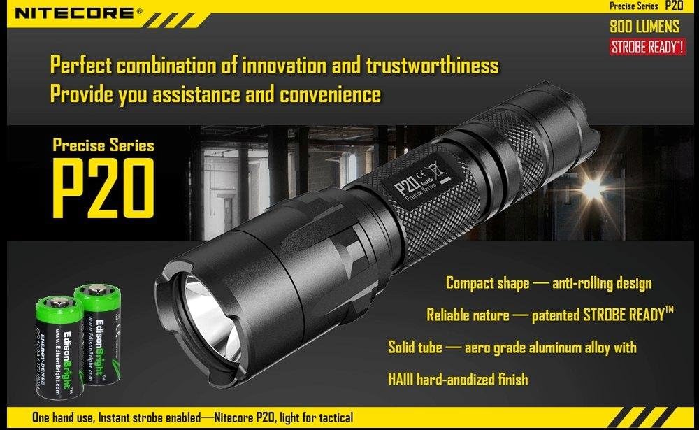 800 Lumen LED Tactical Flashlight E109