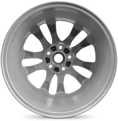 17 inch 5 Lug Silver Aluminum Wheel F2029
