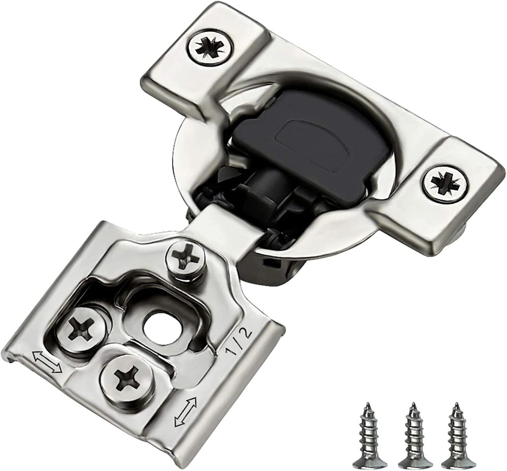 2 Pack Soft Closing 1-1/4 inch Overlay Concealed Hinges F15448