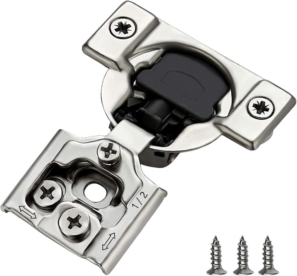 2 Pack Soft Closing 1-1/4 inch Overlay Concealed Hinges F15448