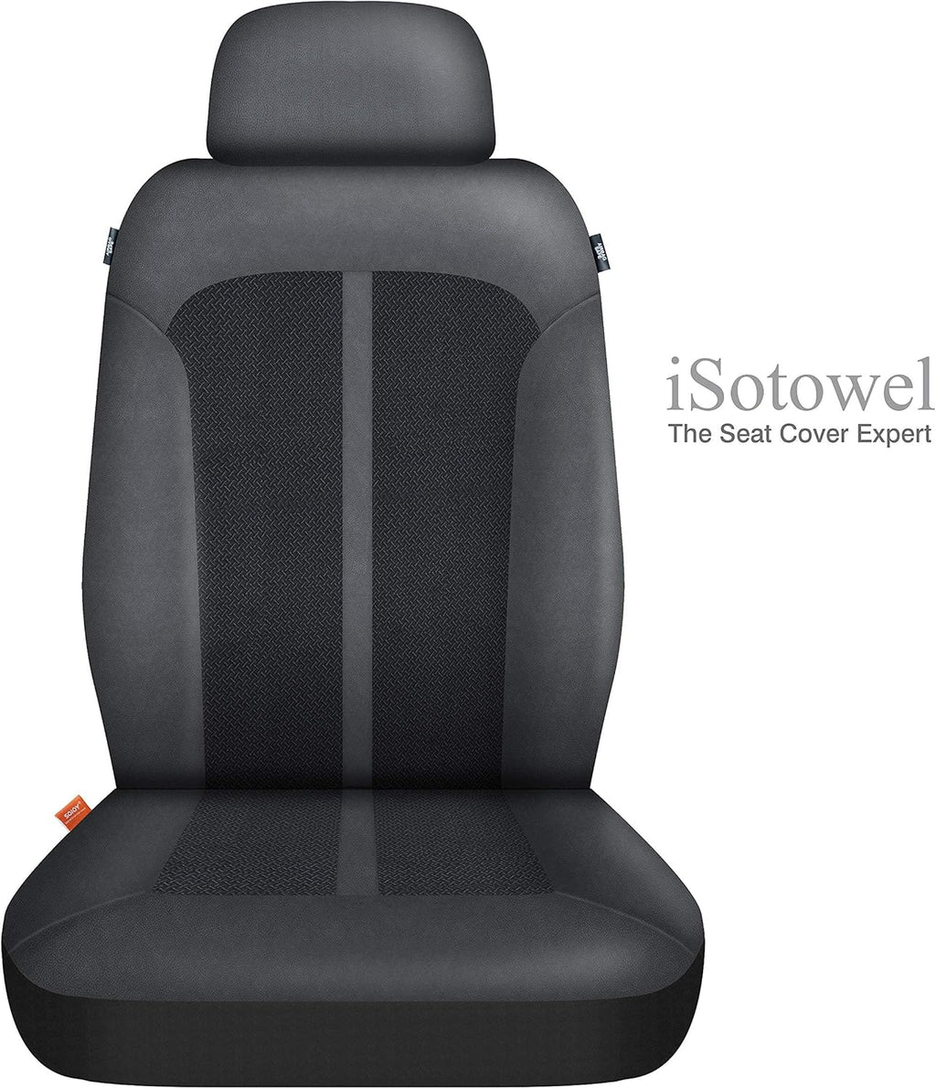 Black 9pc Car Seat Covers W94851