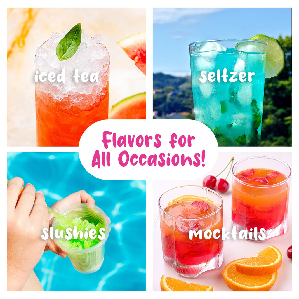 10 Flavor Syrups and Accessories bundled with 20 Flavor Syrups and Accessories C37899