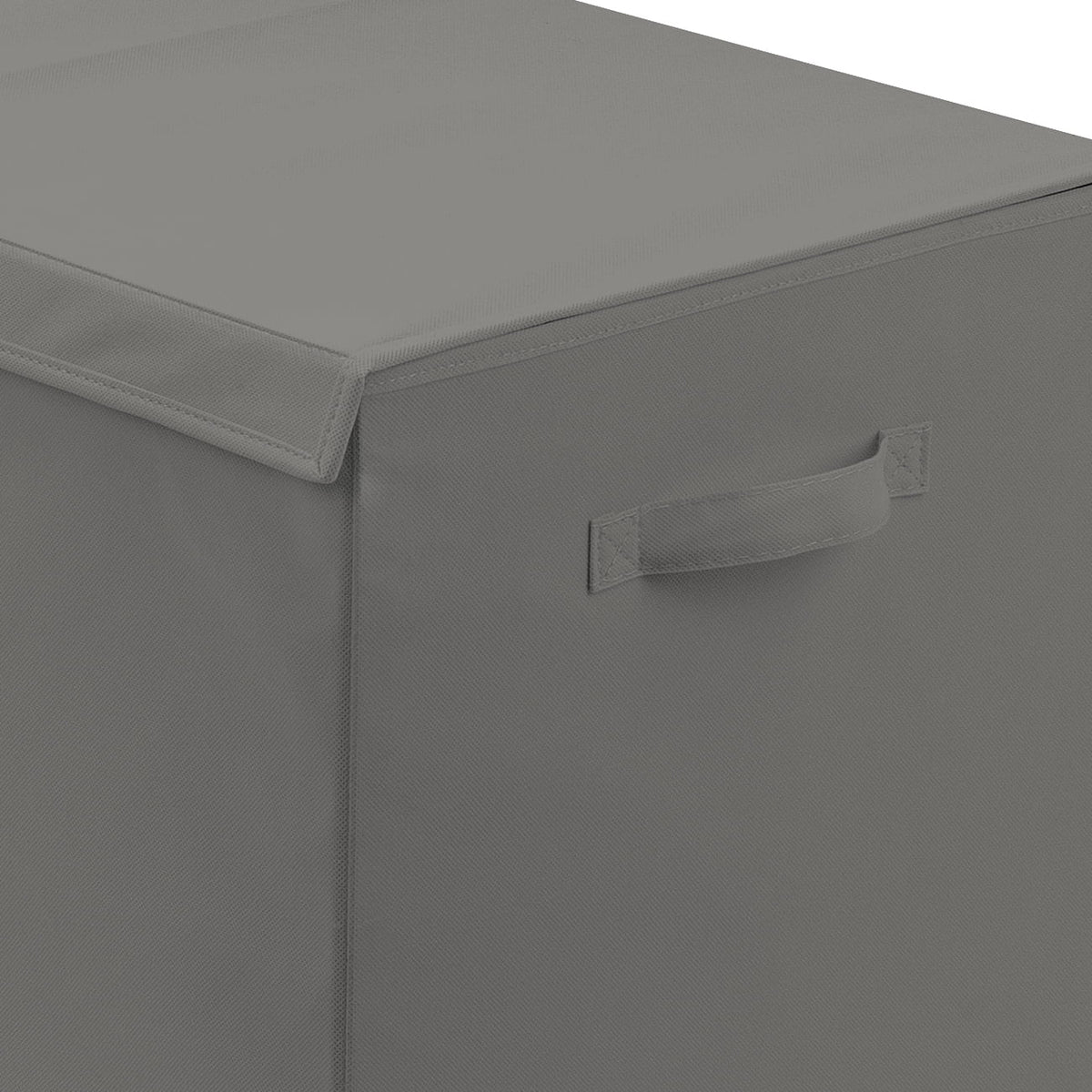 Large Toy Chest with Flip-Top Lid (Gray) L652