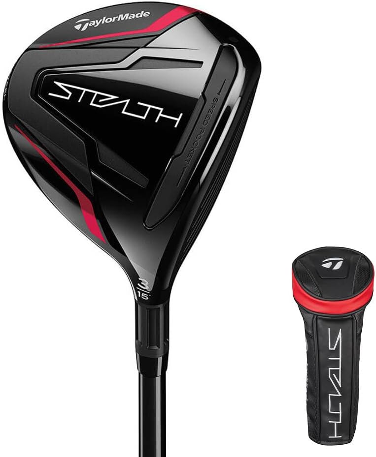 Stealth Fairway Wood Carbon Shaft Mens Golf Club Left W#5 Loft: 18 Flex: R L3533