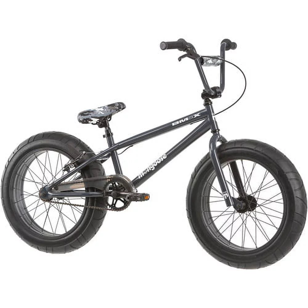 Black/Gray 20" Fat Tire Mountain Bike I2068