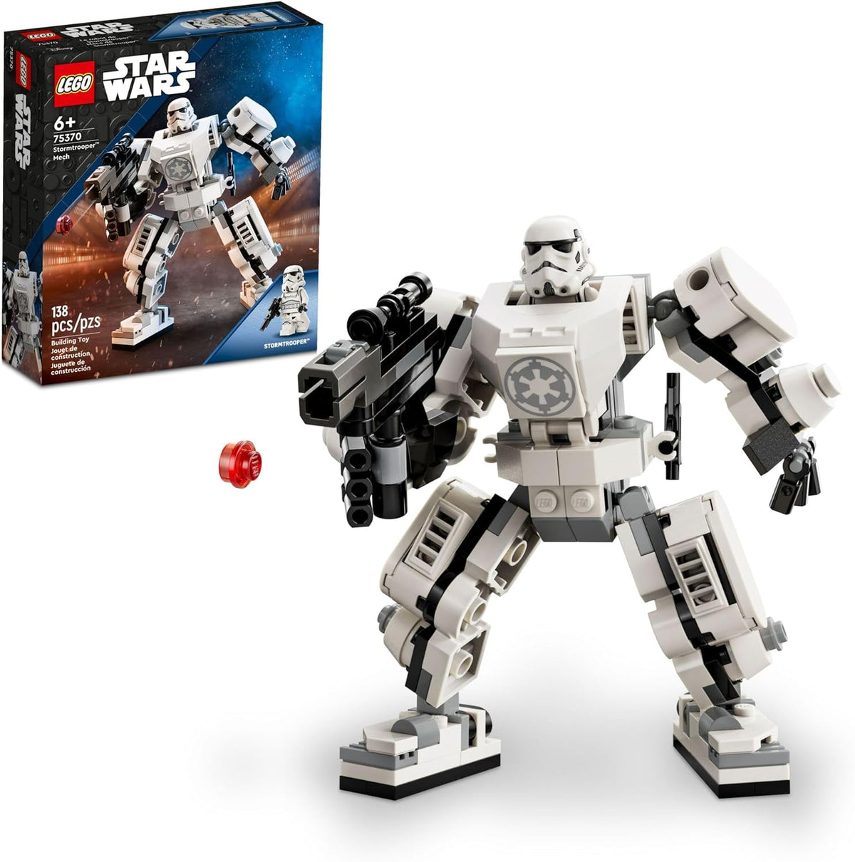 LEGO Star Wars Stormtrooper Mech 75370 Buildable Action Figure S750753