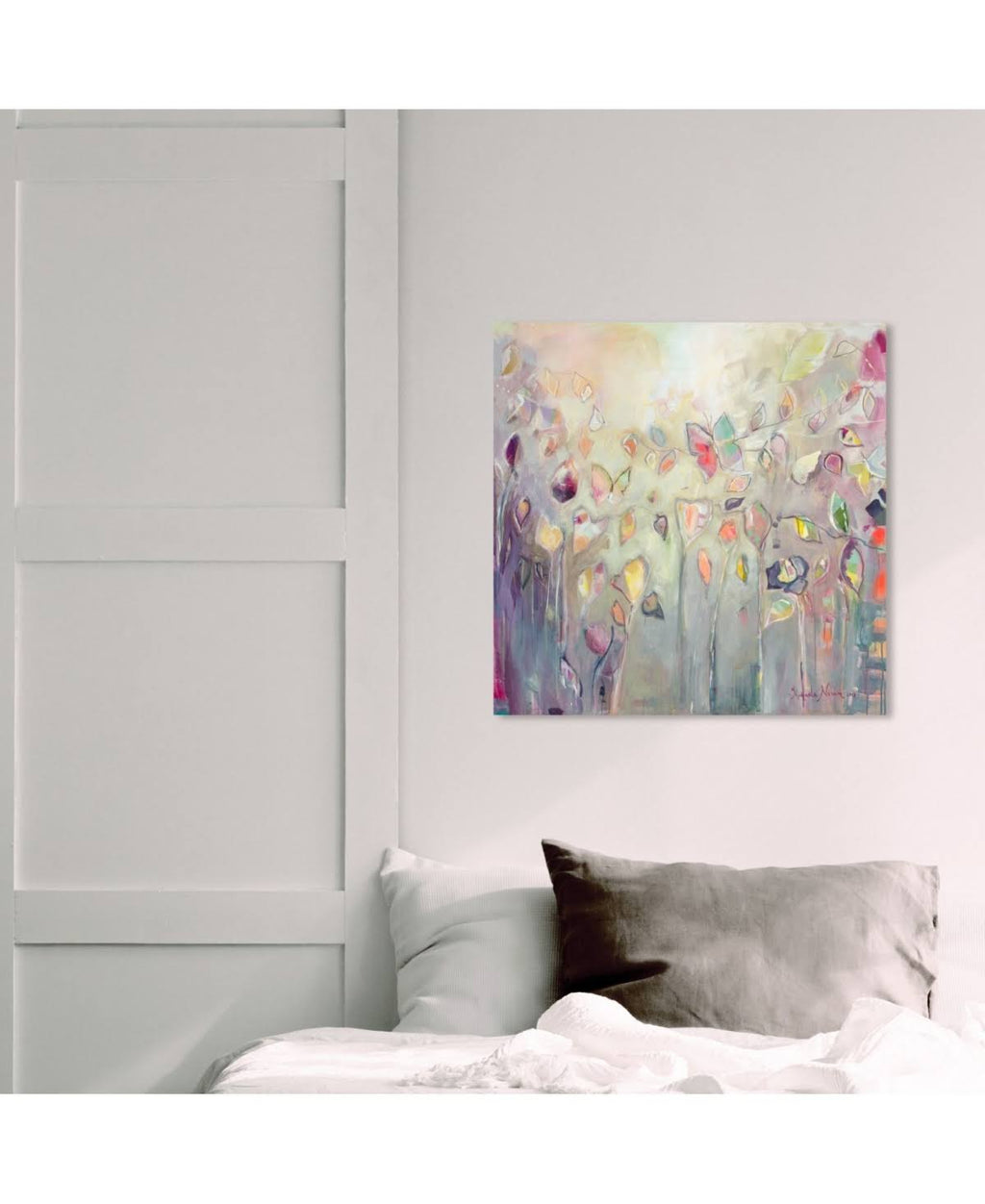 Purple Butterfly Canvas Z129