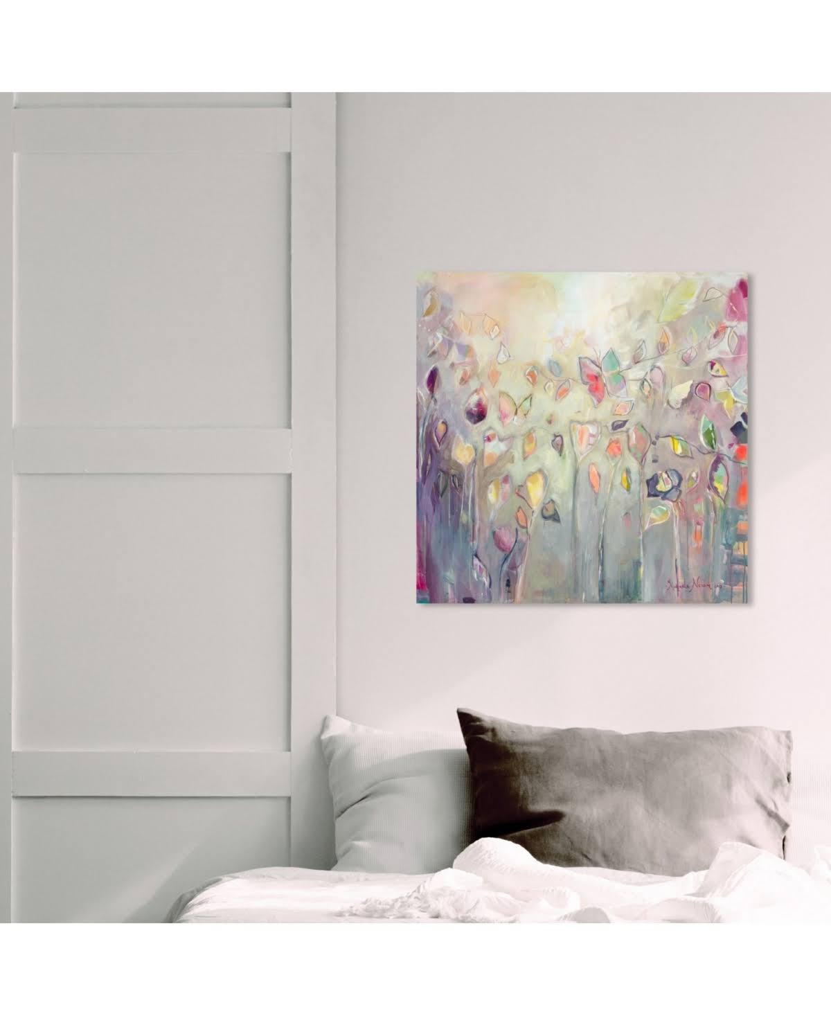 Purple Butterfly Canvas Z129