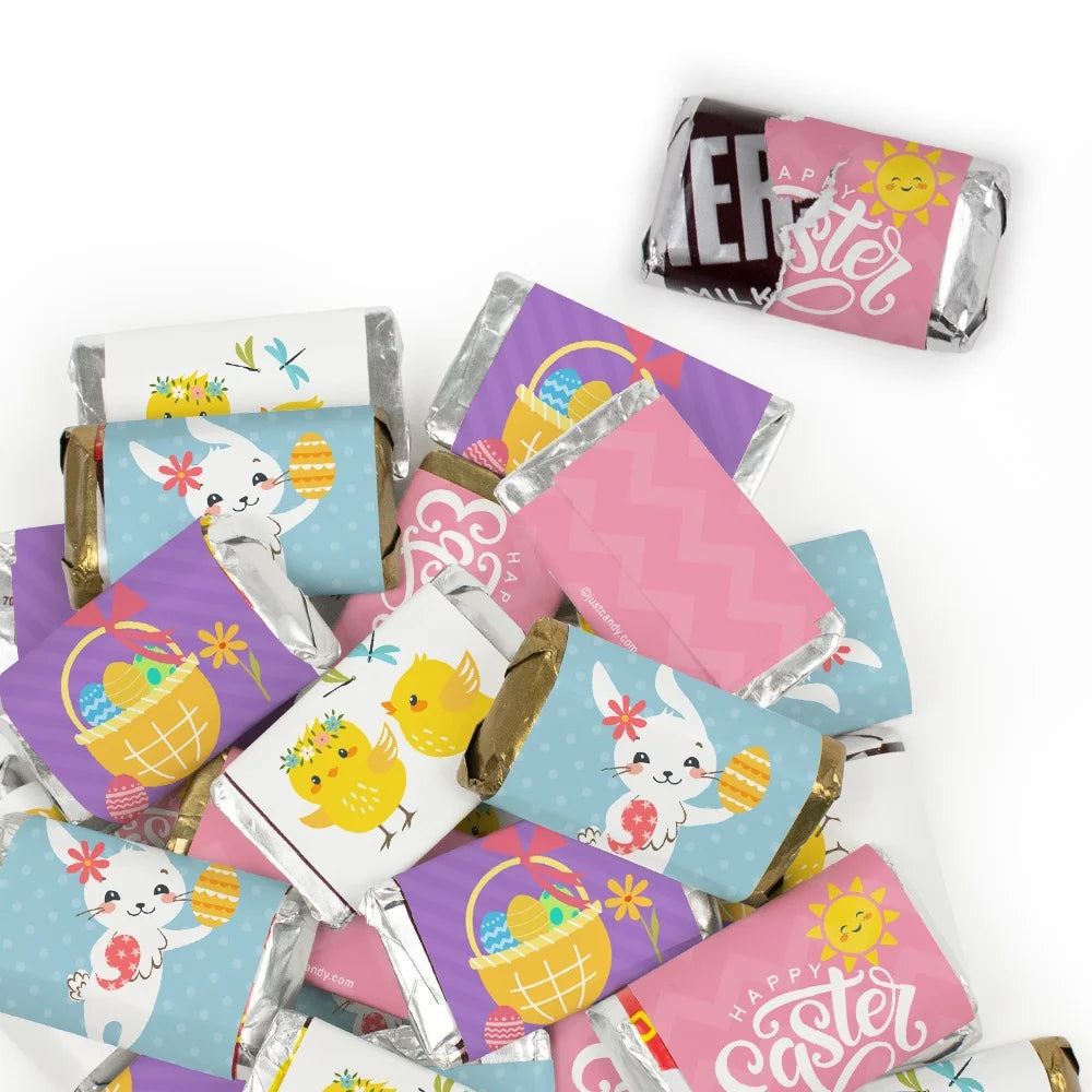 164 Pcs Easter Candy Favors Miniatures Chocolate R9227